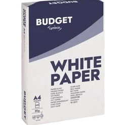 Budget kopipapir A4 80 gram - pk. á 500 ark