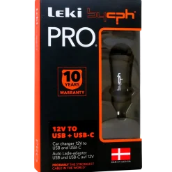 Bycph PRO Adapter - 12V Billader til USB/USB-C