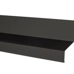 Bygtjek facadeprofil sort 25x20x45x1000 mm