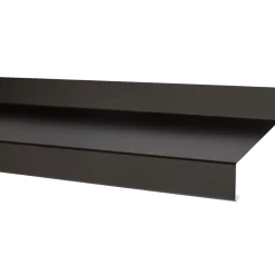 Bygtjek sålbænk 90x1000 mm sort