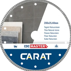 Carat CDC brilliant diamantklinge fliser Ø200 mm