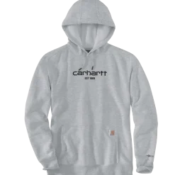 Carhartt 106655 logo graphic sweatshirt lys grå str. M