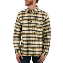 Carhartt flannel skjorte lys str. L