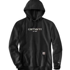 Carhartt Force logo sweatshirt sort str. S
