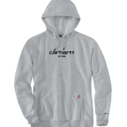Carhartt Force logo sweatshirt grå str. S