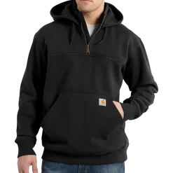 Carhartt heavyweight quarter-zip sweatshirt sort str. L