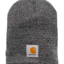 Carhartt hue acrylic knit hat - Grey/coal