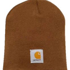Carhartt hue acrylic knit hat - Brown