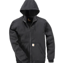 Carhartt Wind Fight hættetrøje sort str. XL