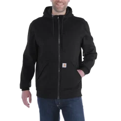 Carhartt Wind Fight hættetrøje sort str. XL