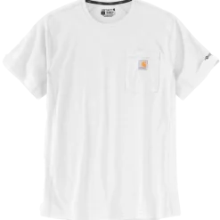 Carhartt 106652 Force™ pocket T-shirt hvid str. L