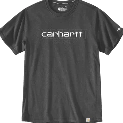 Carhartt force s/s logo graphic t-shirt koksgrå str. XL