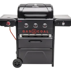 Char-Broil Gas2Coal Special Edition 3 - hybridgrill (gasgrill/kulgrill) med 3 brændere