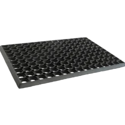 Clean Carpet ring gummimåtte m/kant 40x1,6x70 cm