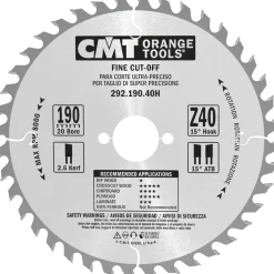 CMT dyk- og rundsavsklinge universal Ø165 mm