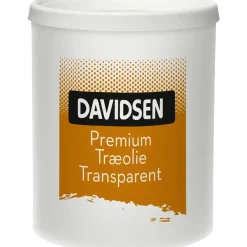 Davidsen Premium transparent vandbaseret træolie klar 0,75L