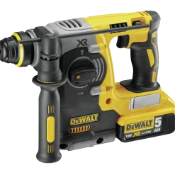 DeWALT DCH273P2T-QW 18C XR borehammer 2x5.0Ah batteri og lader