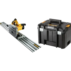 DeWALT DWS520KTR 55 mm dyksav med 1,5 m styreskinne