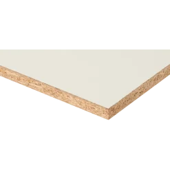 DLH Orkla melamin spånplade 10x1220x2500 mm hvid