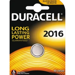 Duracell Electronics knapcell CR2016 batteri 1 stk. pk.