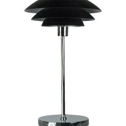 Dyberg Larsen DL31 bordlampe mat sort