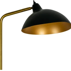 Dyberg Larsen Futura gulvlampe sort/messing