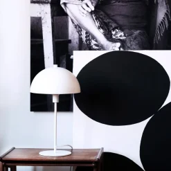 Dyberg Larsen Stockholm bordlampe hvid