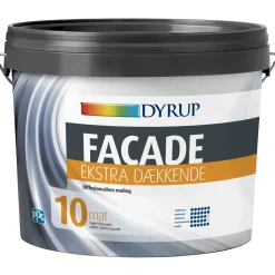 Dyrup facademaling ekstra dækkende 10 0,75 L