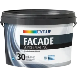 Dyrup facade sokkelmaling sort 2,25 L