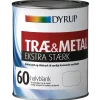 Dyrup træ og metalmaling ekstra stærk 60 hvid 1 L