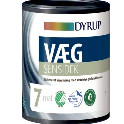 Dyrup vægmaling Sensidek 7 hvid 4,5 L
