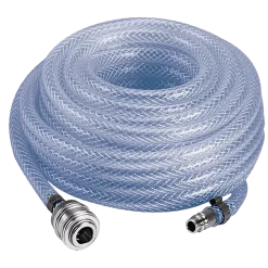 Einhell trykluftslange Ø6 mm 10 m inkl. Kobling og nippel