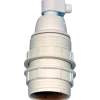E-Line fatning E14 m/gevind 2. ringe hvid