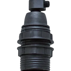 E-Line fatning E14 m/gevind 2. ringe sort
