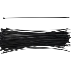 E-Line kabelstrips 4,8x385 mm 100 stk sort