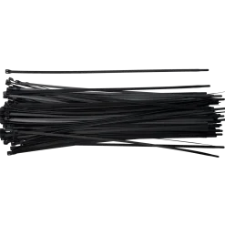 E-Line kabelstrips 8,0x550 mm 100 stk sort