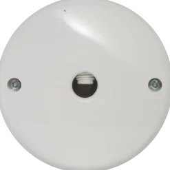 E-Line udløbsroset 5P T-MODEL Ø80 mm hvid