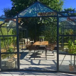 Elmholm Cresting/tagudsmykning antracit til Exclusiv Orangeri 17,65 m²