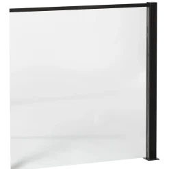 Elmholm hegn m/klar glas forlængersæt 95 cm