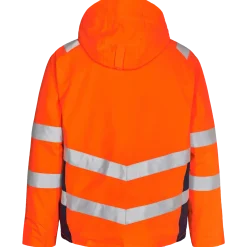 ENGEL Safety vinterjakke orange/blue ink str. 2XL