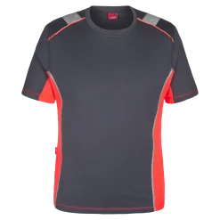 ENGEL Cargo t-shirt grå/rød str. XL