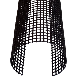 EXPO-NET tagrendenet, type 70M, 2 m x 23 cm - sort