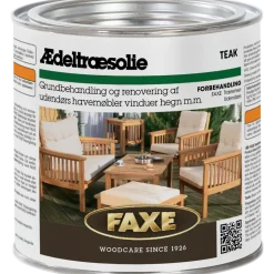 Faxe ædeltræsolie sort 0,75 L