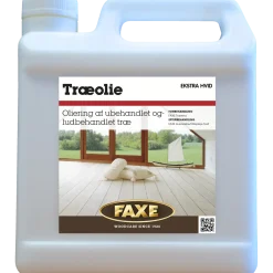 Faxe træolie ekstra hvid 1 L