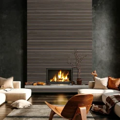 Fibrotech Premium akustikpanel 22x605x2440 mm grey oak