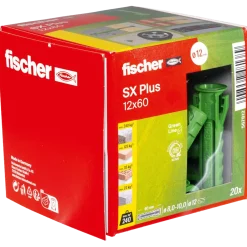 fischer SX Plus Green ekspansionsplug 5x25 mm 90 stk.