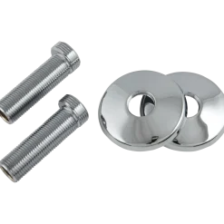 Forskudt monteringssæt inkl. roset 1/2"x3/4" 75 mm
