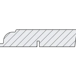 FT Almuefodliste fyr L156 hvid ncs 15x68x3600 mm