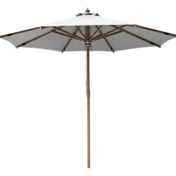 Fur parasol Ø3 m taupe