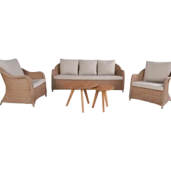 Furreby sofasæt 2 stole/1 sofa natur